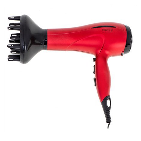 Camry | Hair Dryer | CR 2253 | 2400 W | Number of temperature settings 3 | Diffuser nozzle | Red - 4